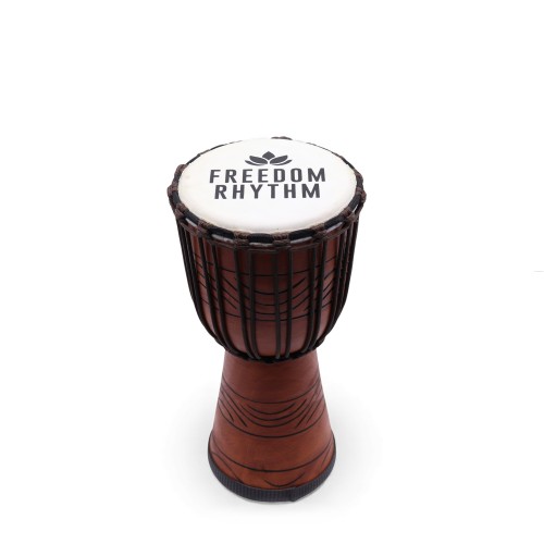 Średni Bęben Djembe Pro - Rytm Wolności (wysoki) - 40 cm 1.jpeg